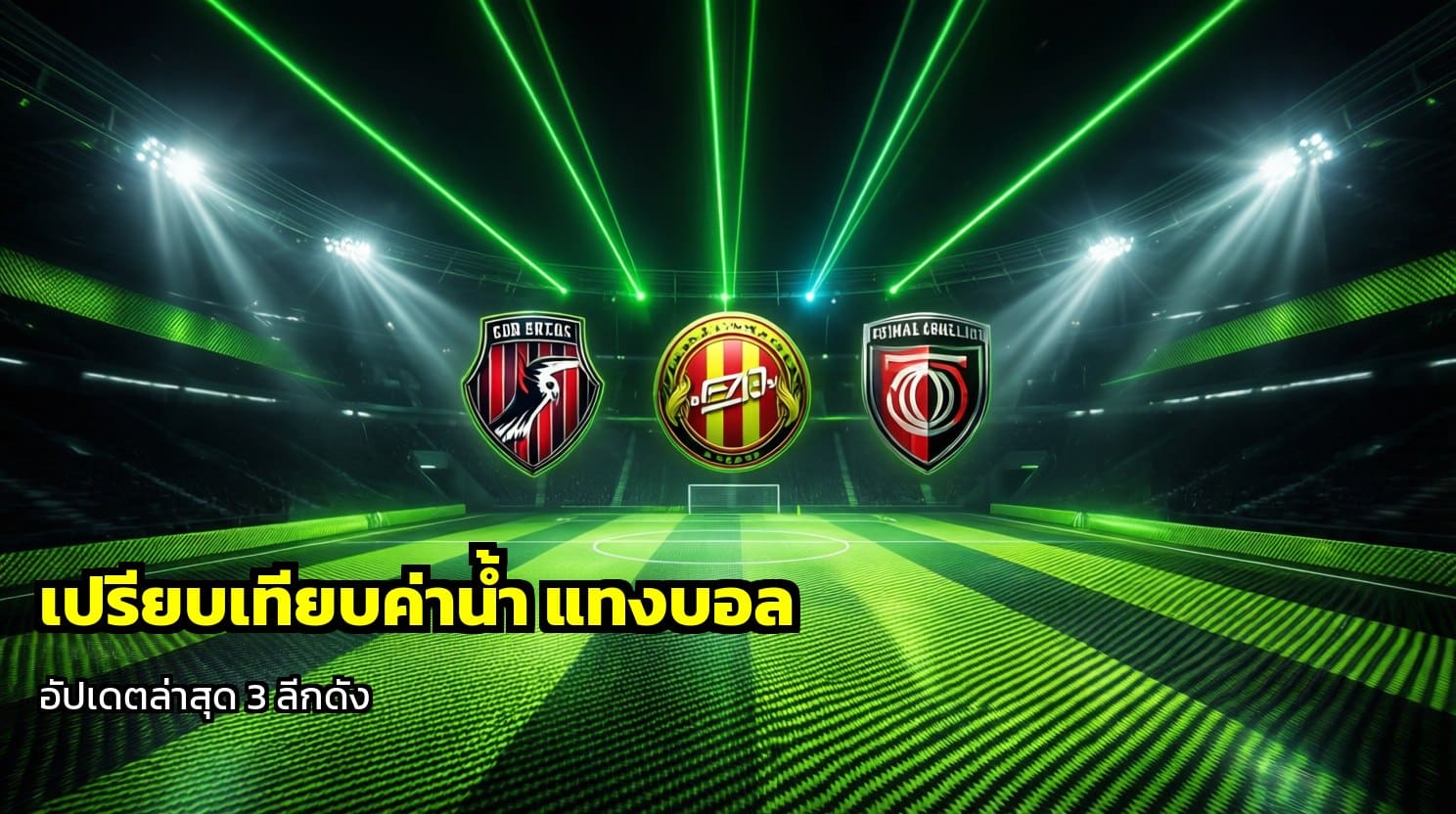 เปรียบเทียบค่าน้ำ แทงบอล